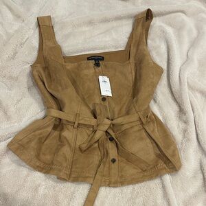 Banana Republic Sleeveless Tie-Waist Top size 12 NWT!!